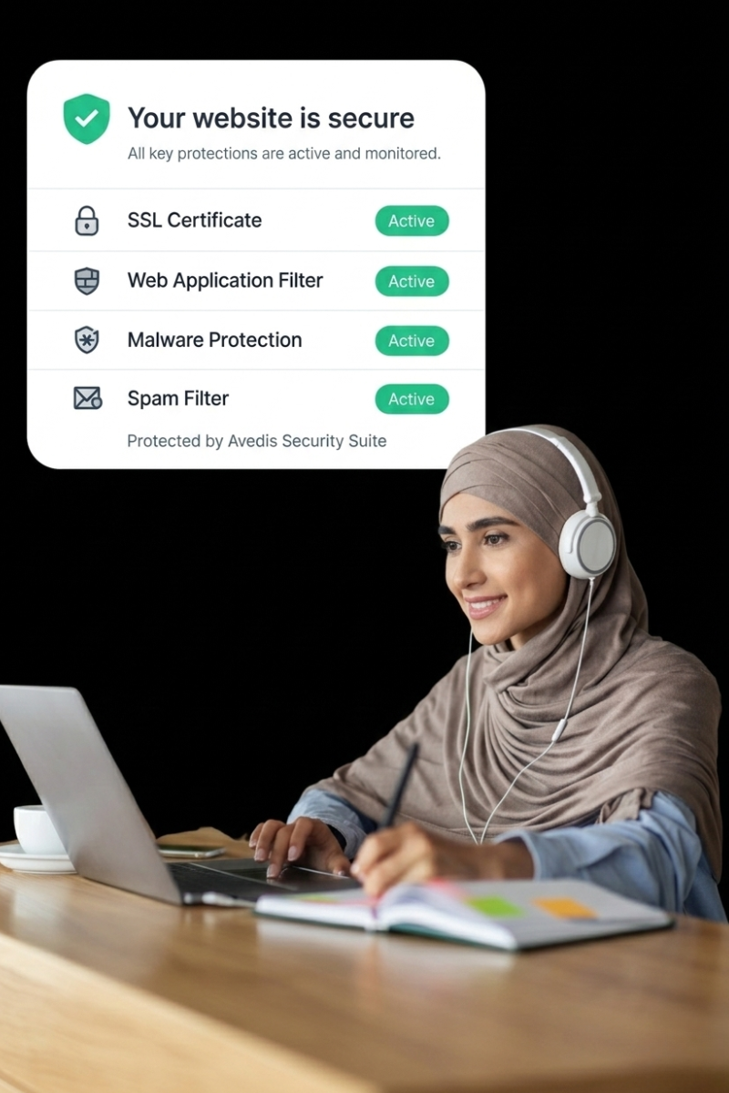 Web Security Illustration